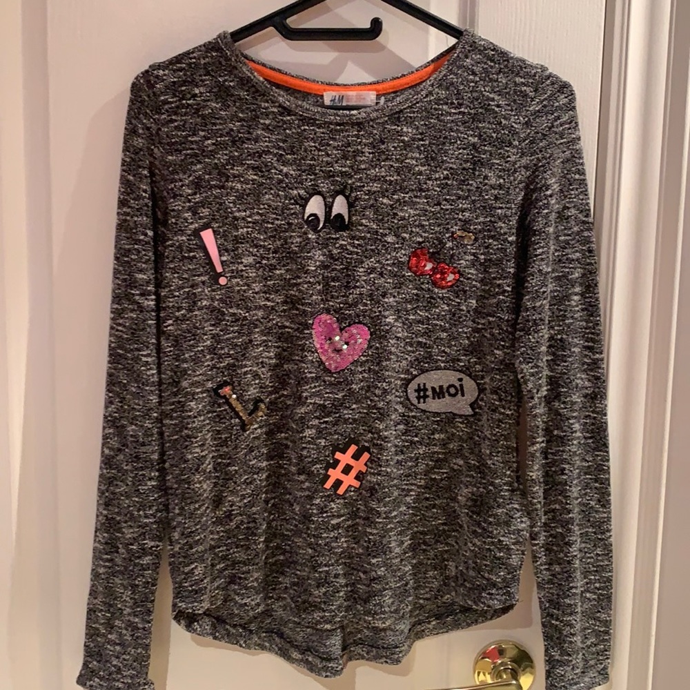 H & M girls top
